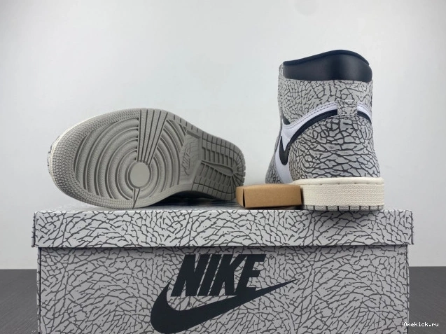 One Kick OG High Cement White 1 Air DZ5485-052 Jordan 0727